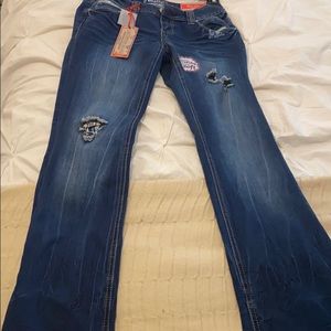 Amethyst boot cut jeans